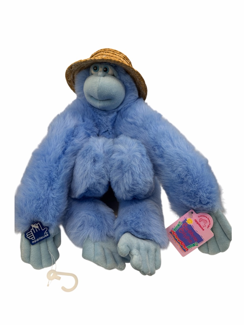 Vintage 1993 Applause Jennifer Mazur Caribbean Calypso Monkey Plush NWT